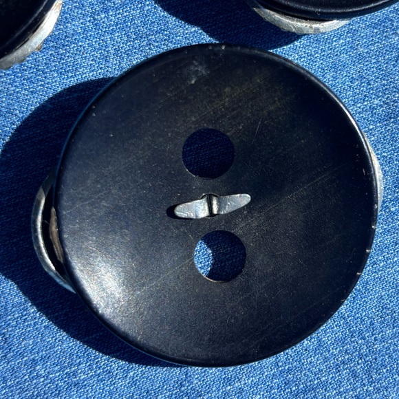 Vintage Bakelite & Rhinestone Buckles - Picture 8 of 11